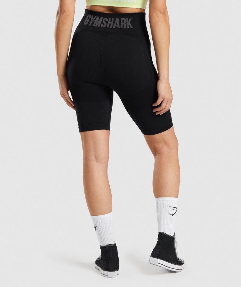 Women's Gymshark Flex Cycling Shorts Black | CA 6D0571